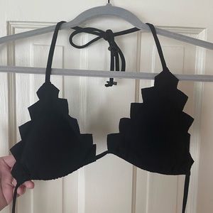 Marysia Bikini- Top is M, Bottom L. Black.